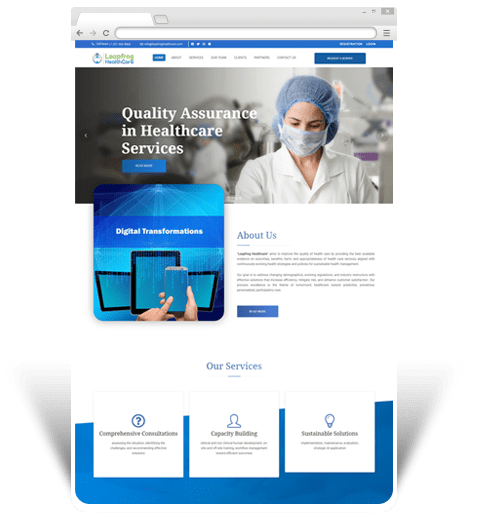 healthcare website
